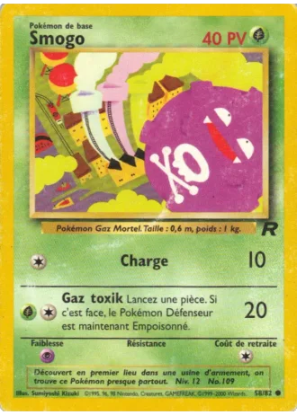 Smogo (première édition) #58/82 — Team Rocket (1ère Édition)