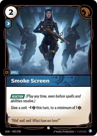 Smoke Screen #093/298 — Origins