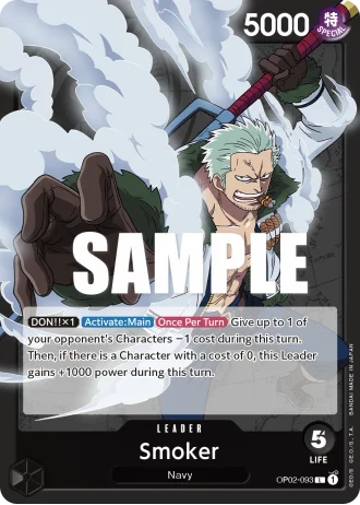 Smoker (OP02-093) — Paramount War (OP02)