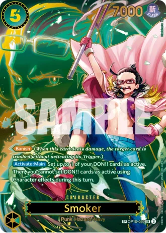 Smoker (OP10-030) (Special Rare) — Carrying on His Will (OP13)