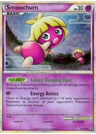 Smoochum HGSS13 — HeartGold & SoulSilver Promos
