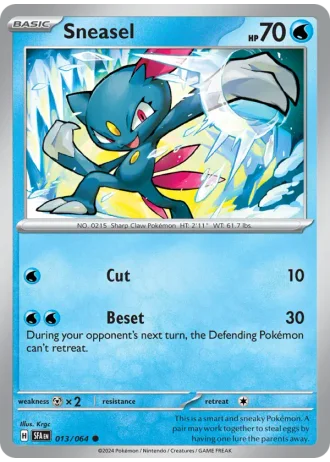 Sneasel #013 — Shrouded Fable