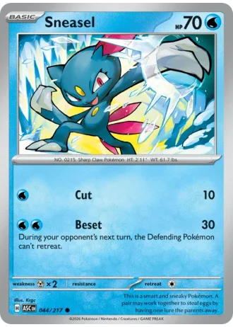 Sneasel #044 — Ascended Heroes