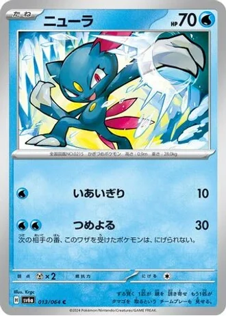Sneasel #13 — Night Wanderer