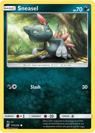 Sneasel #131/236 — Unified Minds