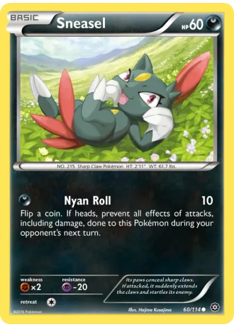 Sneasel #60/114 — Steam Siege