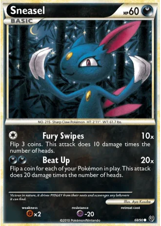 Sneasel #68 — Undaunted