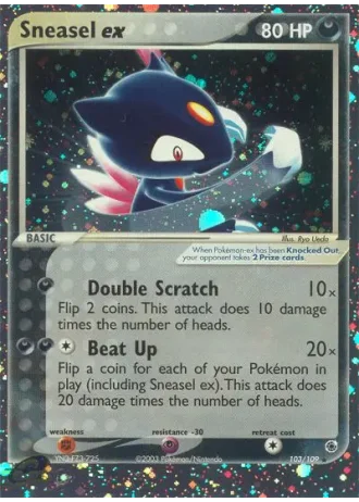 Sneasel ex #103 — Ruby & Sapphire