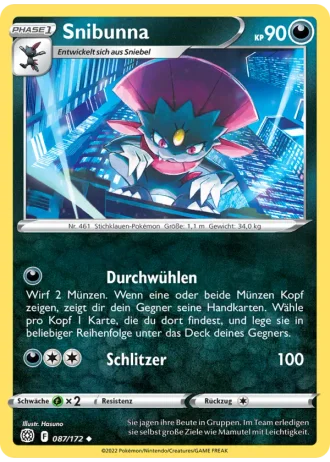 Snibunna #087/172 — Strahlende Sterne