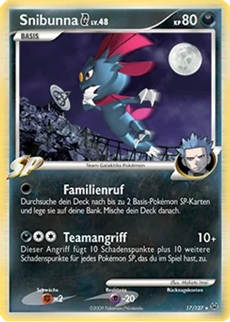 Snibunna G #17/127 — Platin