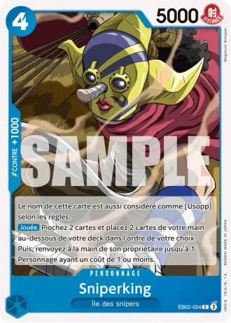 Sniperking (EB02-024) — Anime 25th Collection (EB02)