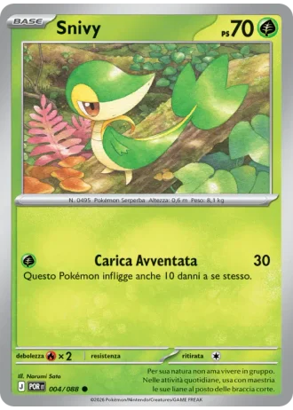 Snivy #004 — Equilibrio Perfetto