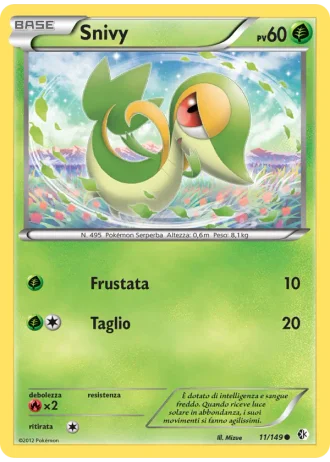 Snivy #11/149 — Confini Varcati