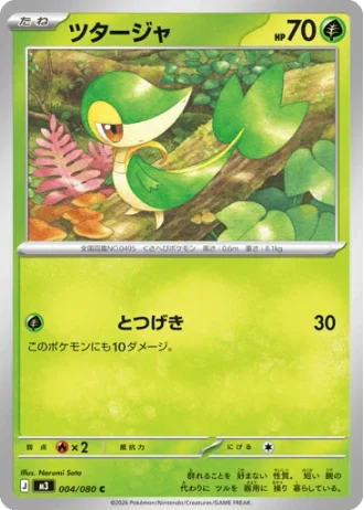Snivy #4/80 — Nihil Zero