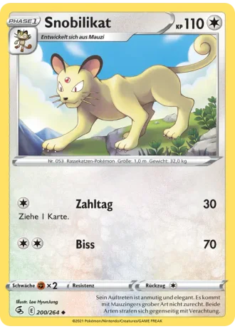 Snobilikat #200/264 — Fusionsangriff