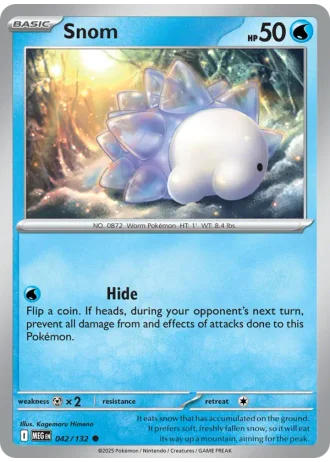 Snom #042/132 — Mega Evolution