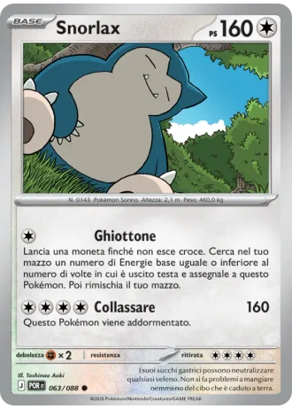 Snorlax #063 — Equilibrio Perfetto