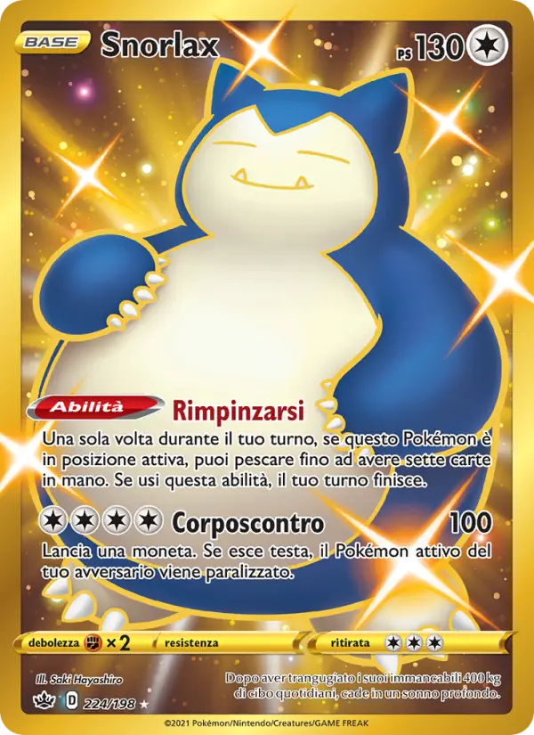 Snorlax #224 — Regno Glaciale