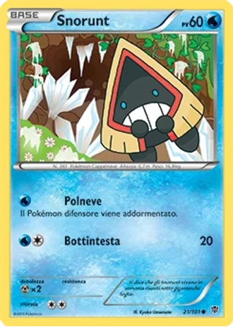 Snorunt #21/101 — Esplosione Plasma