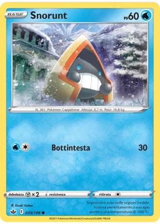 Snorunt #35/198 — Regno Glaciale