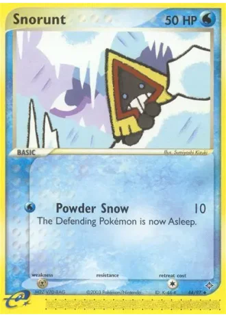 Snorunt #44/97 — EX Drago