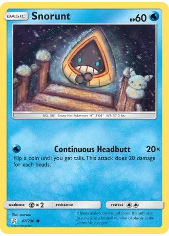 Snorunt #47/236 — Cosmic Eclipse