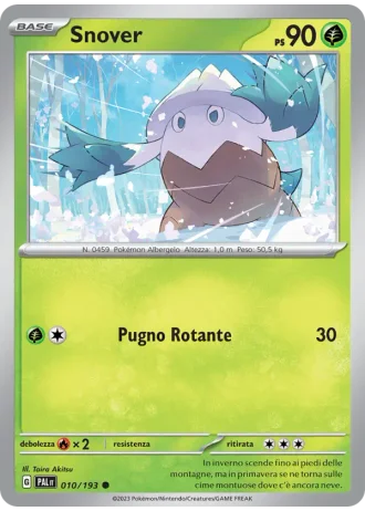 Snover #010 — Evoluzioni a Paldea
