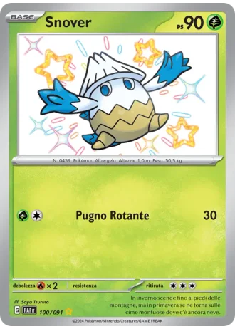 Snover #100 — Destino di Paldea