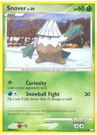 Snover #101/123 — Countdown Calendar 2008