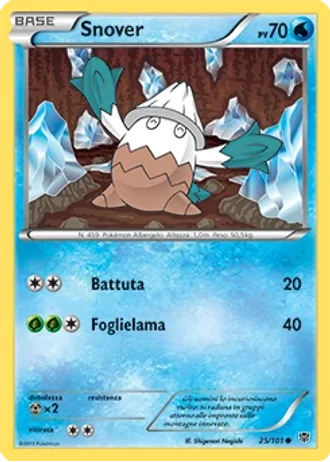 Snover #25/101 — Esplosione Plasma