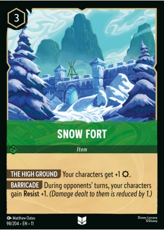 Snow Fort #98/204 — Winterspell
