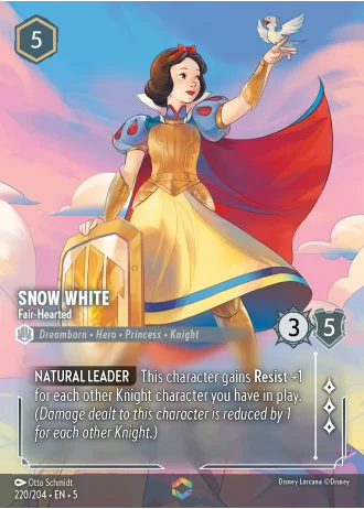 Snow White - Fair-Hearted #220/204 — Shimmering Skies