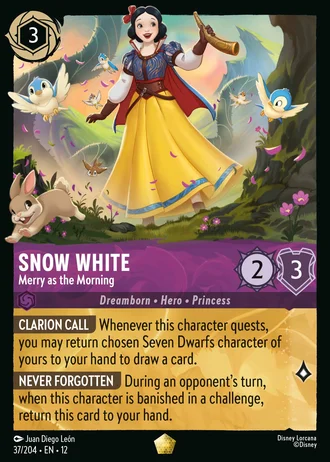 Snow White - Merry as the Morning #37/257 — Wilds Unknown