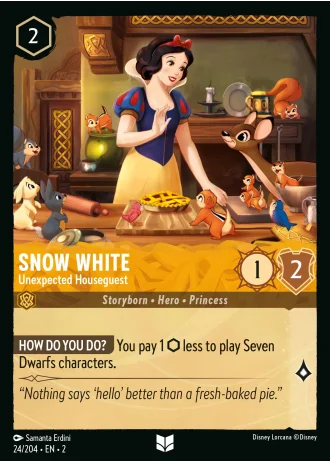 Snow White - Unexpected Houseguest #24/204 — Rise of the Floodborn