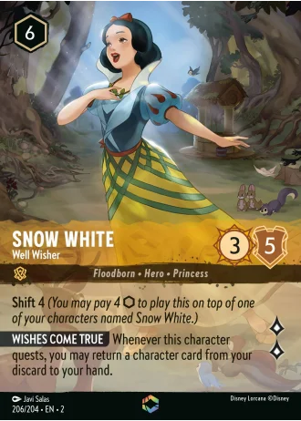 Snow White - Well Wisher #206/204 — Rise of the Floodborn