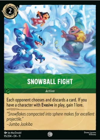 Snowball Fight #95/204 — Winterspell
