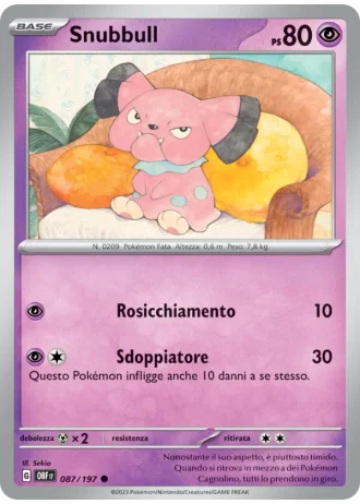 Snubbull #087 — Ossidiana Infuocata