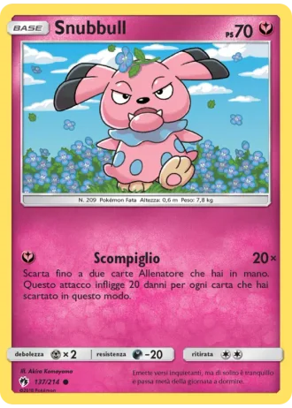 Snubbull #137/214 — Tuoni Perduti