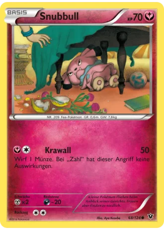 Snubbull #68/124 — Schicksalsschmiede