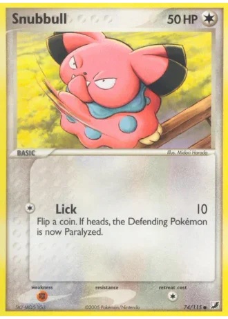 Snubbull #74/115 — EX Forze Segrete