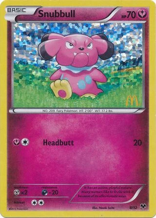 Snubbull #8 — McDonald's Collection 2014
