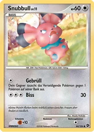 Snubbull #84/106 — Epische Begegnungen