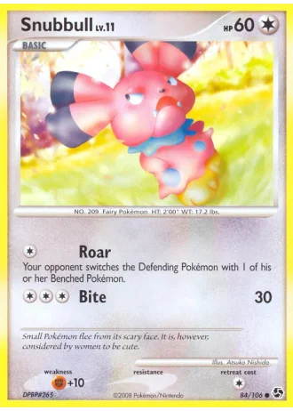 Snubbull #84/106 — Great Encounters