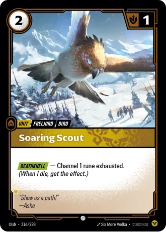 Soaring Scout #216/298 — Origins