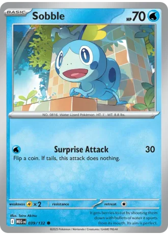 Sobble #039/132 — Mega Evolution