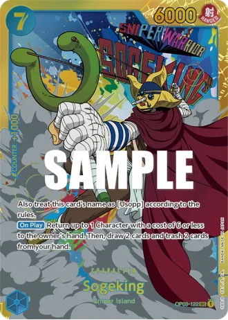 Sogeking (OP03-122) — Pillars of Strength (OP03)