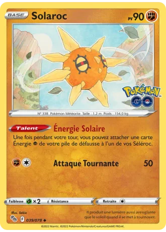 Solaroc #039/78 — Pokémon GO
