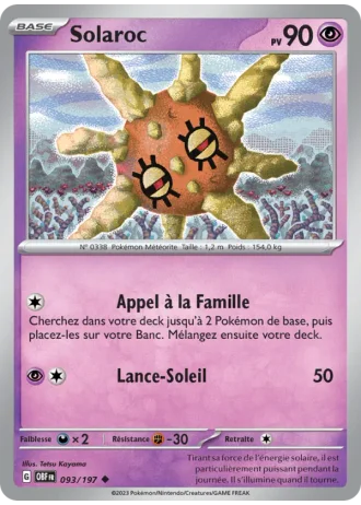 Solaroc #093/197 — Flammes Obsidiennes