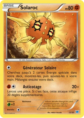 Solaroc #12 — XY Kit du dresseur (Latios)