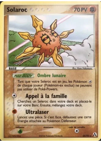 Solaroc #25/92 — EX Créateurs de légendes